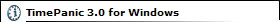 TimePanic 3.0 for Windows