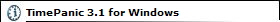 TimePanic 3.1 for Windows