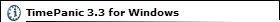 TimePanic 3.3 for Windows