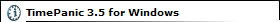 TimePanic 3.5 for Windows